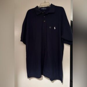 Ralph Lauren navy blue golf shirt
